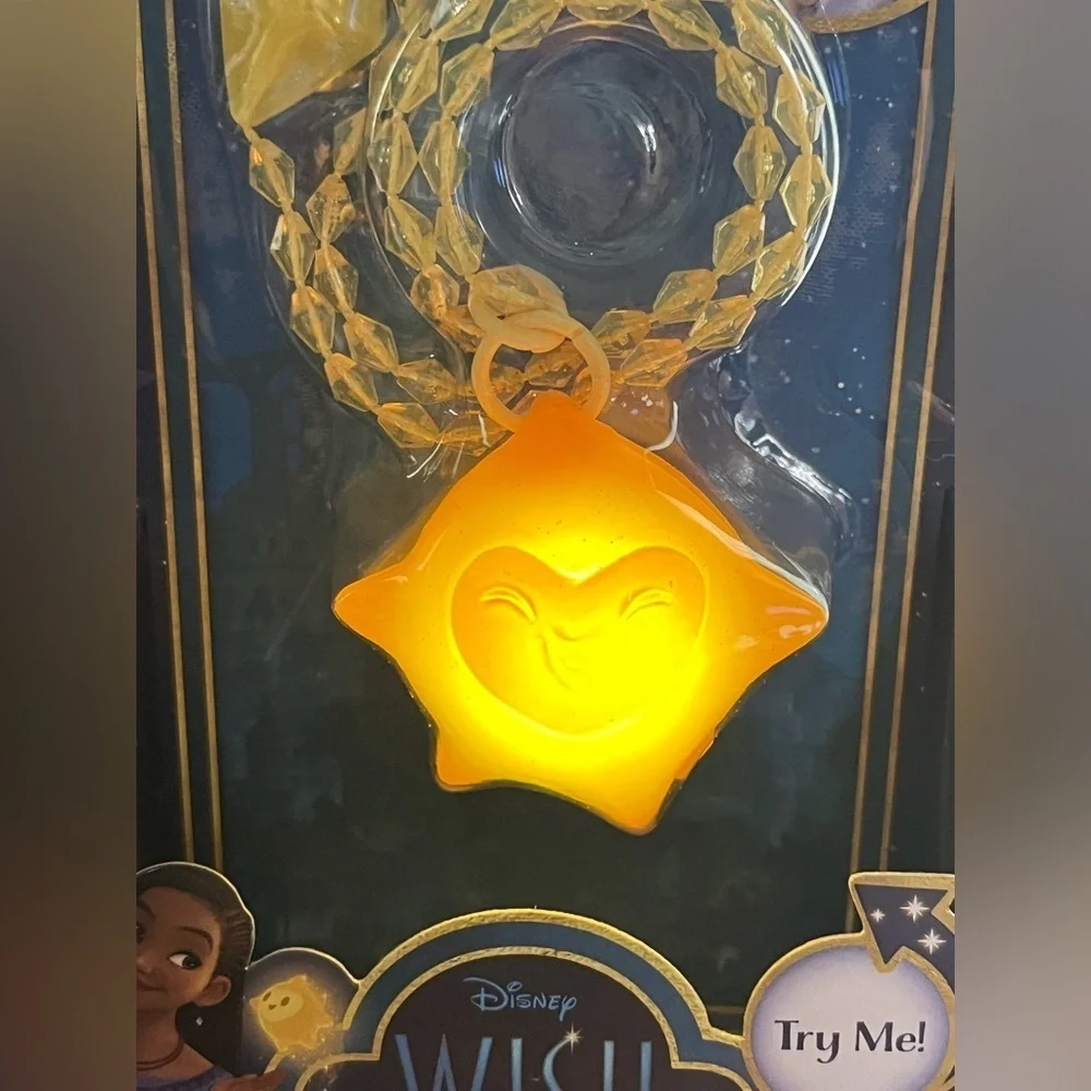 Disney Wish Wishing Star Necklace, new
